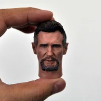 16 scale male soldier head sculpt master ninja liam neeson head carved with neck model for 12body accessory