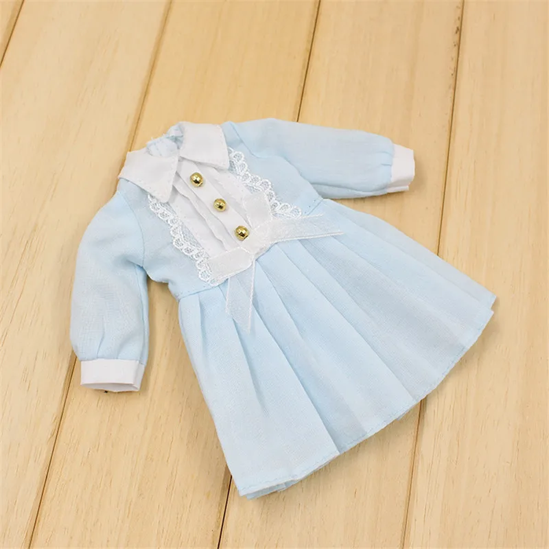 DBS Blyth ICY 1/6 30 см bjd синее платье с юбкой и розовое Подарочная игрушка для девочек |