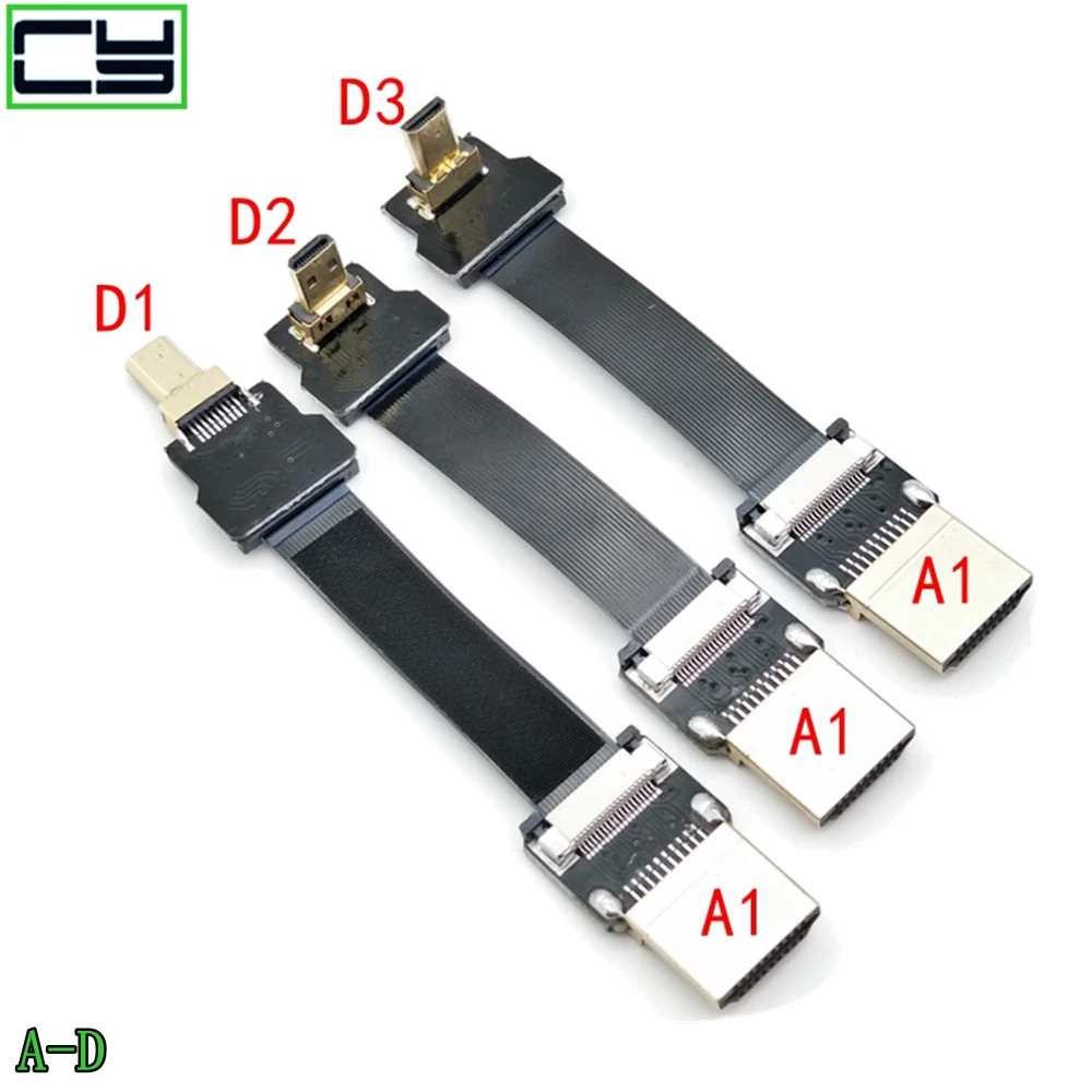 Гибкий кабель FPC, фотопередача, FPV micro HD-совместим с HDTV HD line 5 см-100 см