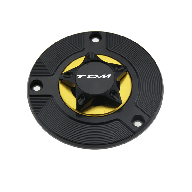 CNC алюминий Keyless аксессуары для мотоциклов Топливный бак газа крышка YAMAHA TDM850 TDM900