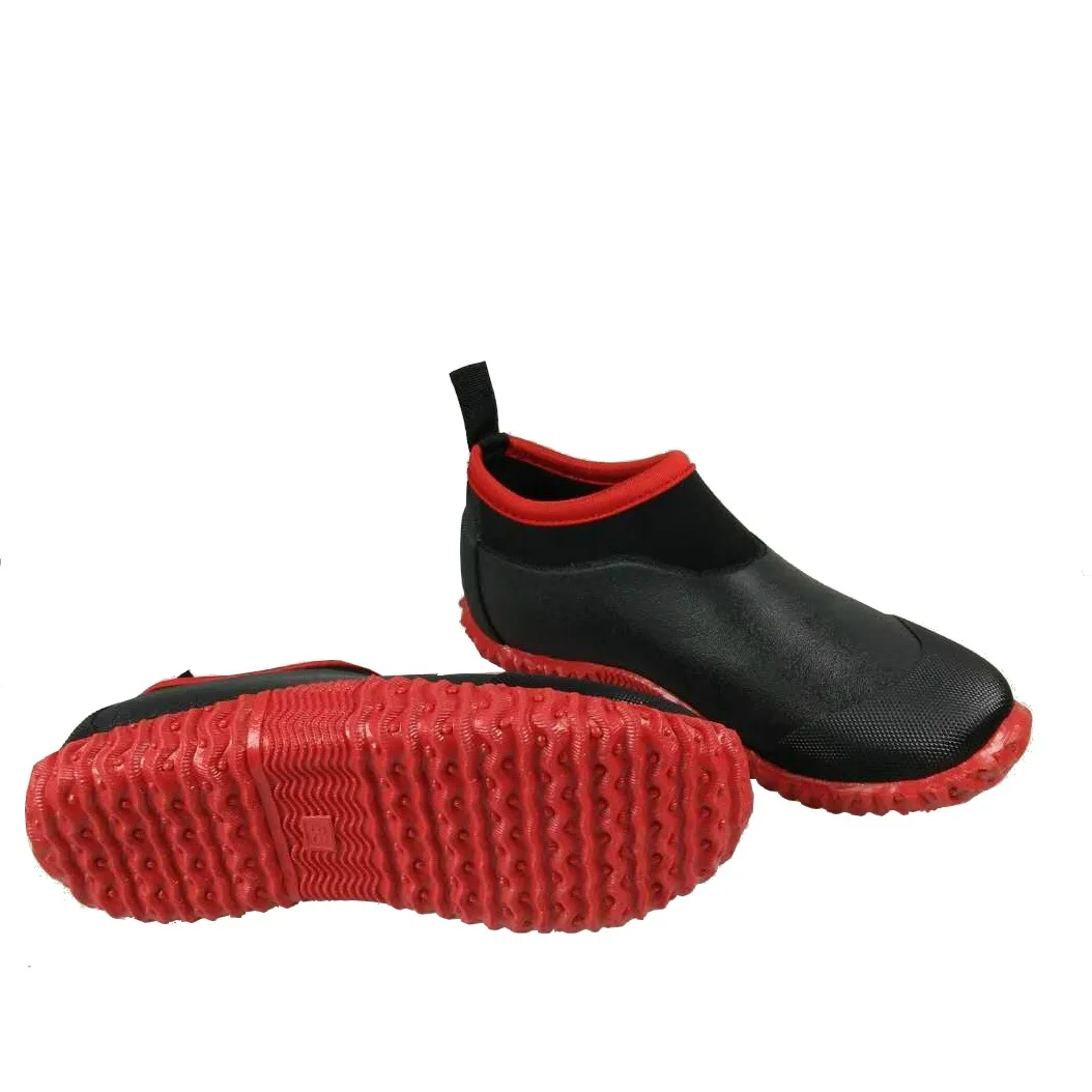 

Adult Garden Safety Work Shoes For Men Women Non-slip Waterproof Rubber Rain Boots Slip On Car Wash Rain Shoes Plus Size 36-46