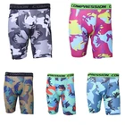 Обтягивающие мужские спортивные компрессионные штаны для тренажерного зала, шорты под базовый слой, спортивные колготки