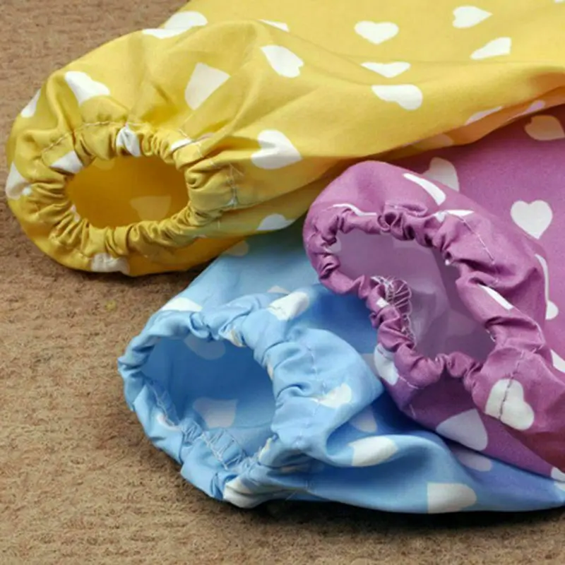 Long Sleeve Children Baby Bibs Bib Apron Waterproof Coverall Art Craft Paint Smock Feeding Bib Blouse Toddler Children