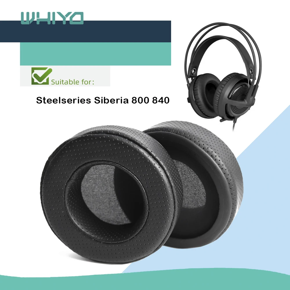 Whiyo Сменные амбушюры для наушников Steelseries Siberia 800 840 бархатные накладки на наушники