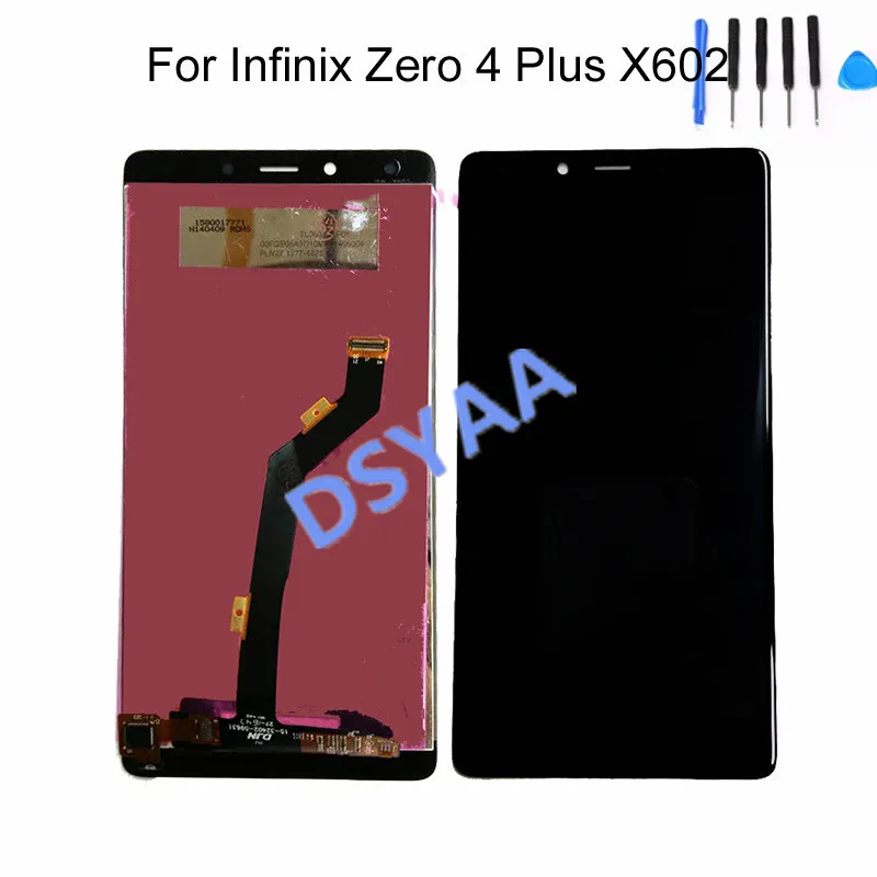 Для Infinix Zero 4 Plus ЖК дисплей панель сенсорный экран дигитайзер запасные части с