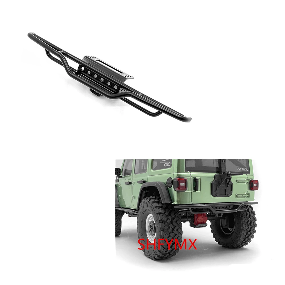 

AXIAL SCX10 III TUBE Metal Rear Bumper For 1/10 Rc Car JEEP-WRANGLER Chassis Body Upgrade Part
