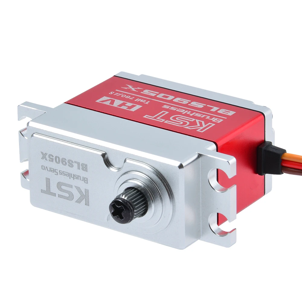 KST BLS905X 8,4 v 8 кг 0.035sec Стандартный бесщеточный мотор сервопривода для вертолета 550-700 хвост с дистанционным управлением