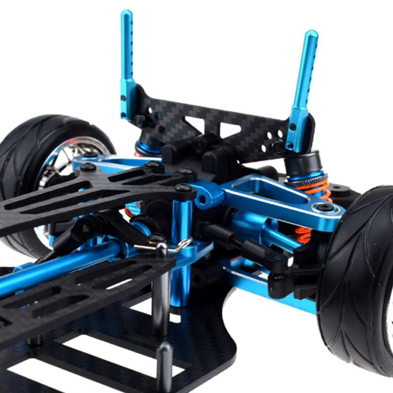 Алюминиевый сплав и карбоновый вал приводной 1/10 4Wd Touring Car Frame Kit для Tamiya Tt01 Tt01E |