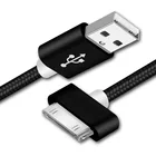 USB-кабель для передачи данных в нейлоновой оплетке, 30 контактов, 0,25 А