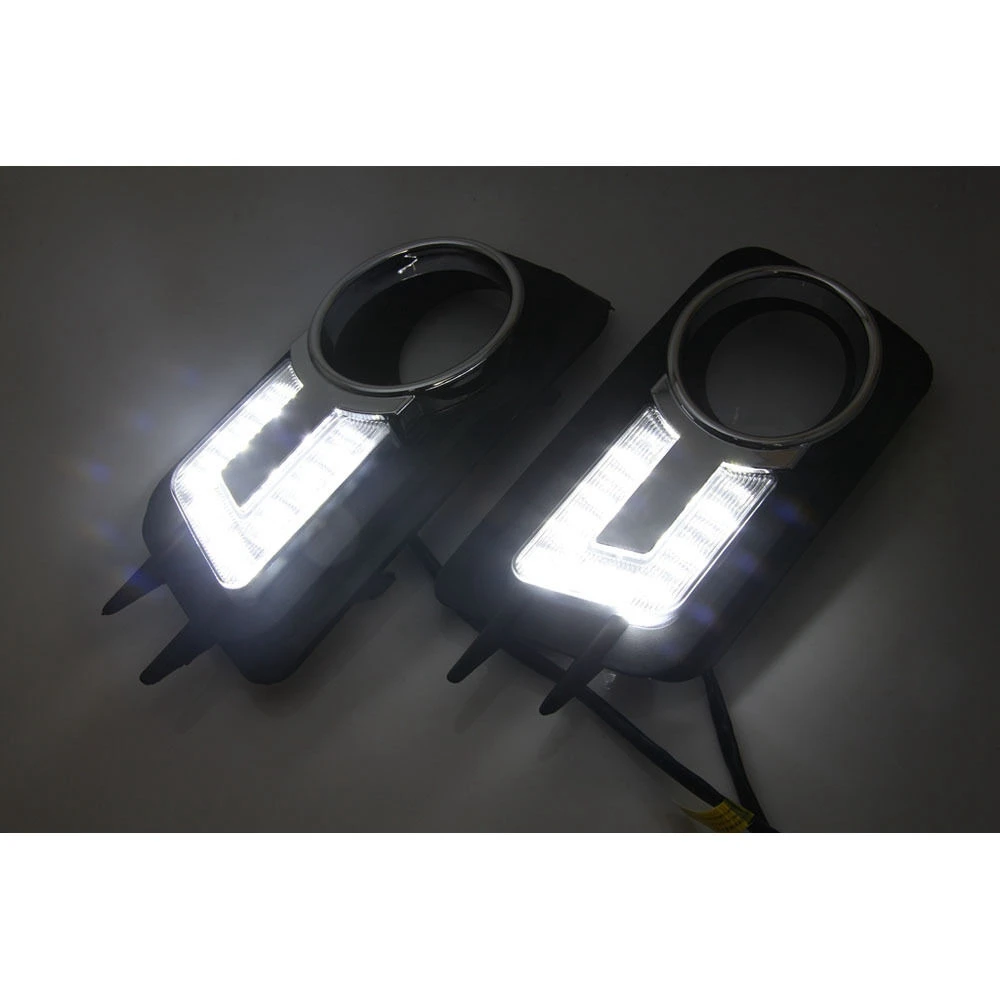 

Car LED Daytime Running Light DRL Drive Lamp Fog Light Fit for Tiguan 2010-2012