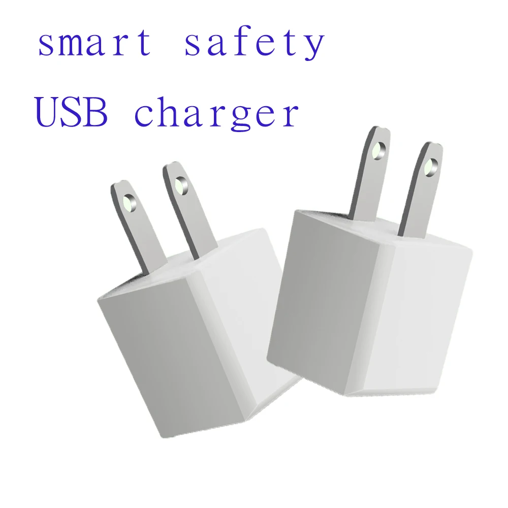 100 шт./партия 5В 1A мини Зарядное устройство USB для быстрой зарядки iPhone iPad Интерфейс