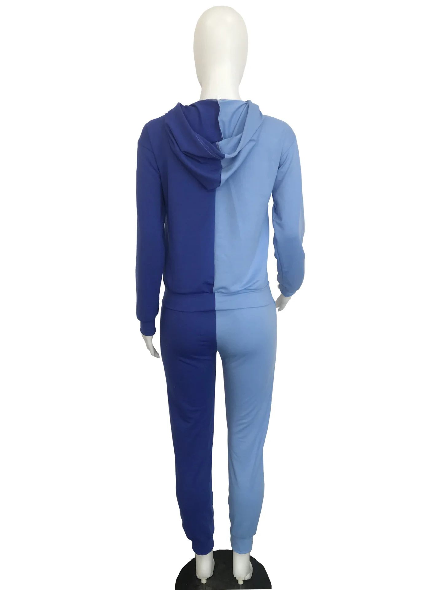 

Fashion streetwear letter patchwork print jogging suits for women Wholesale hoodie+sweatpant sweat suits women matching sets