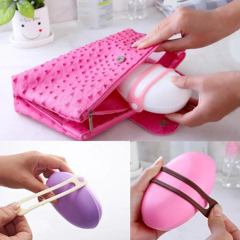 5 цветов для хранения мыла в ванной пластиковый держатель силиконовый замок