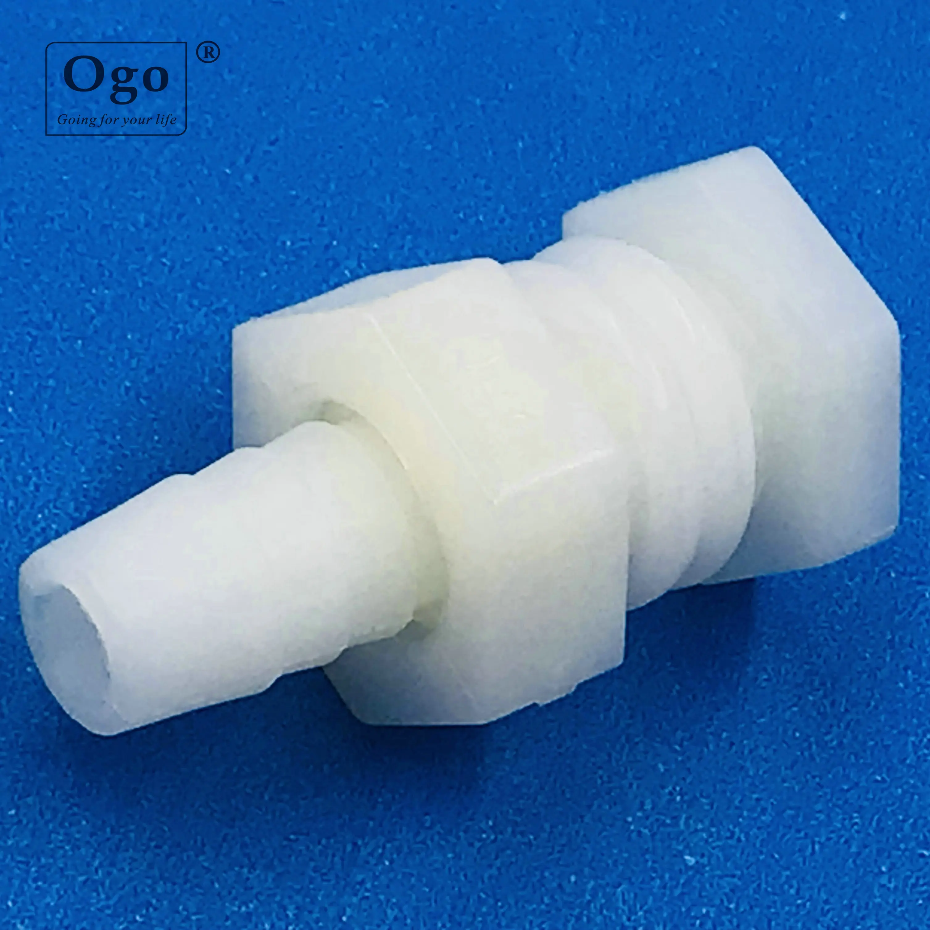 

OGO Patent HHO fitting in best grade of Nylon solving leaking for HHO system