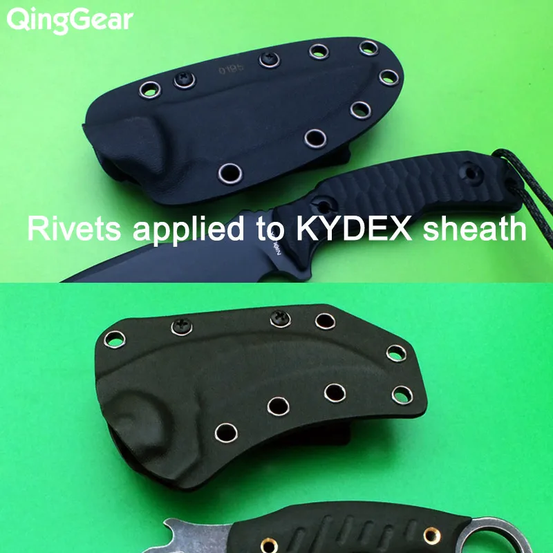 100 шт. люверсы для DIY Kydex оболочка 6 мм 7 Заклепка Фотоэлементы|tool parts|diy kydexkydex diy |