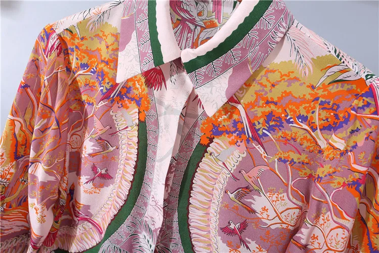 Весна 2020 женская одежда в европейском и американском стиле Модная шелковая