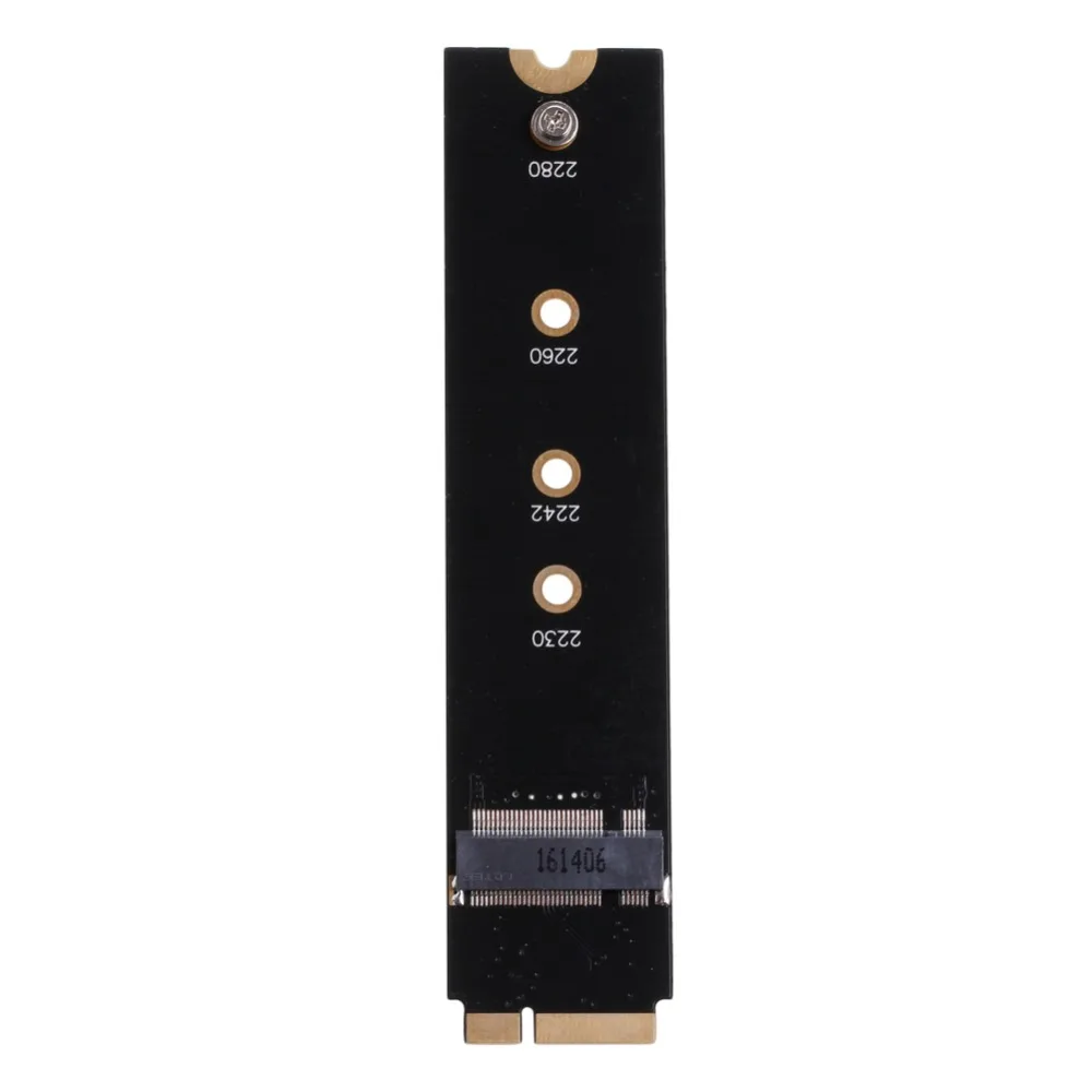 Карта адаптера на 7 + 17 PIN 64G 128G 256G 512G M.2 NGFF key B SSD для 2012 MacBook Air A1465 A1466 MD223 MD224 MD231 MD232 8