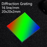 holographic diffraction grating ultra low density 16lines 1mm optical instrument teaching demonstration spectroscopic analysis