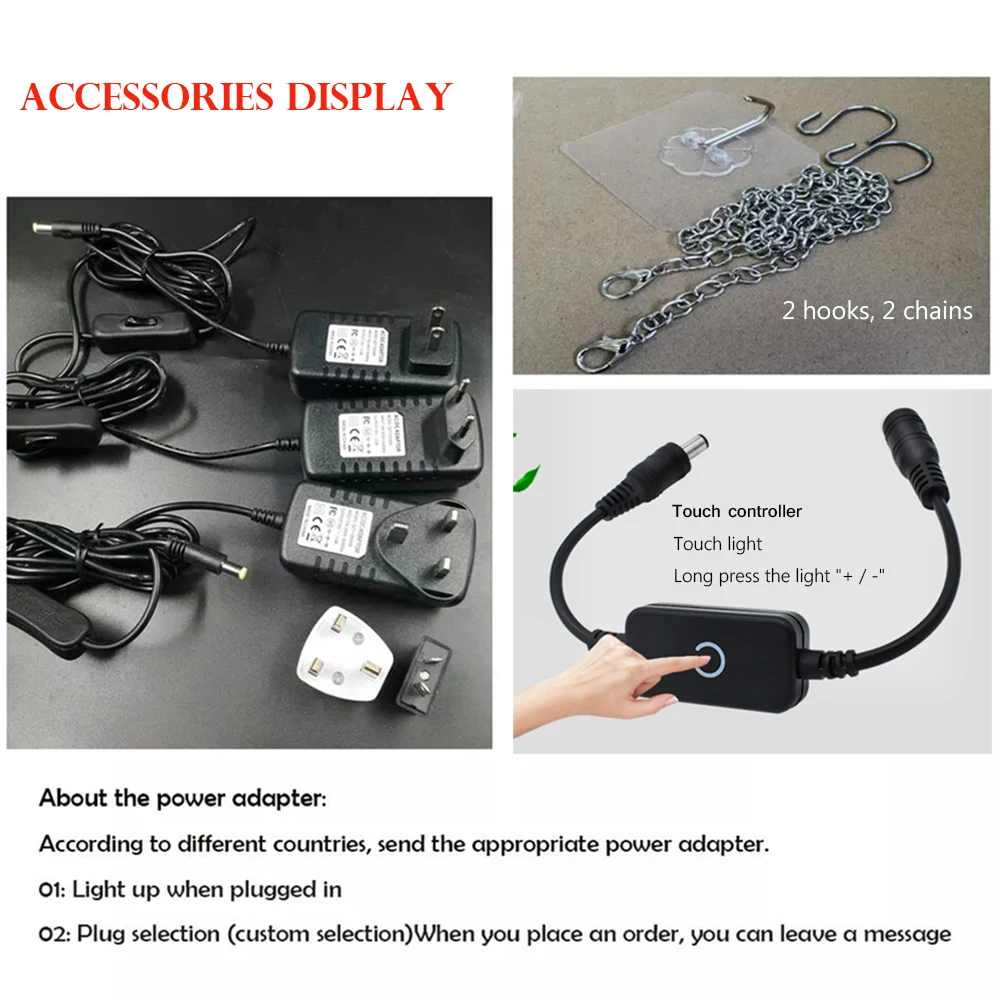 

DECO Custom Logo Happy Birthday Led Flex Transparent Acrylic Plexiglass Neon Sign Light Letter Board Party Background Decor