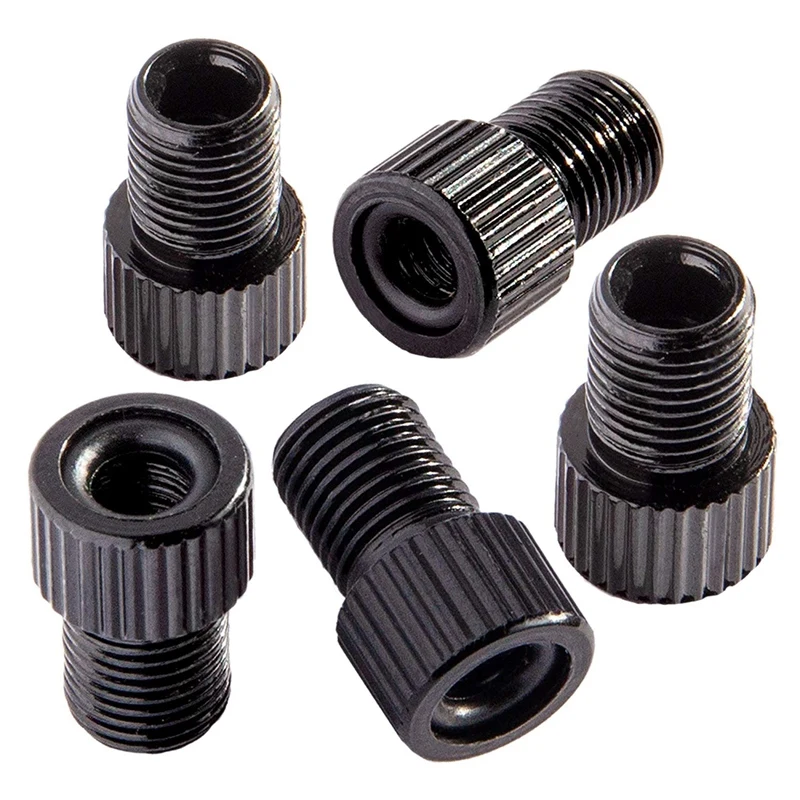 5 шт. алюминиевый сплав велосипедный клапан адаптер байка внутренняя трубка