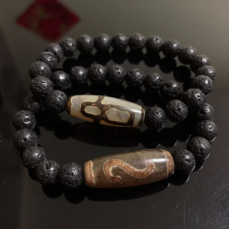 Лечебный натуральный Тибетский ретро браслет из драгоценных камней|Браслеты с