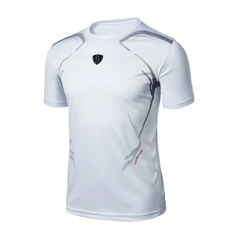 

Summer Quick Dry Sport Running T-shirts Breathable Sports Fitness Gym Shirt Tops Men Sports Shirts