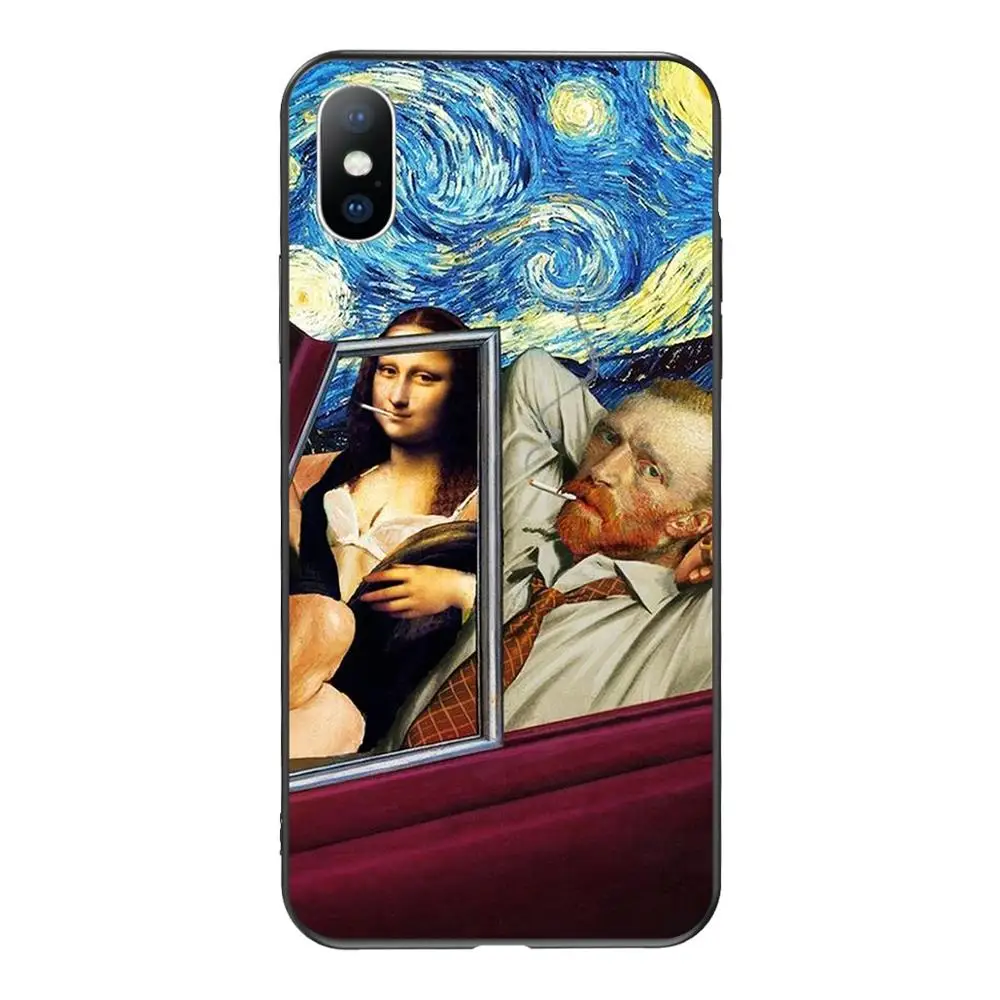 Lovebay художественный абстрактный чехол для телефона iPhone X XR XS Max 11 Pro Max 8 7 6 6s Plus Мягкий ТПУ силиконовый чехол с животным принтом - Цвет: AC7766B