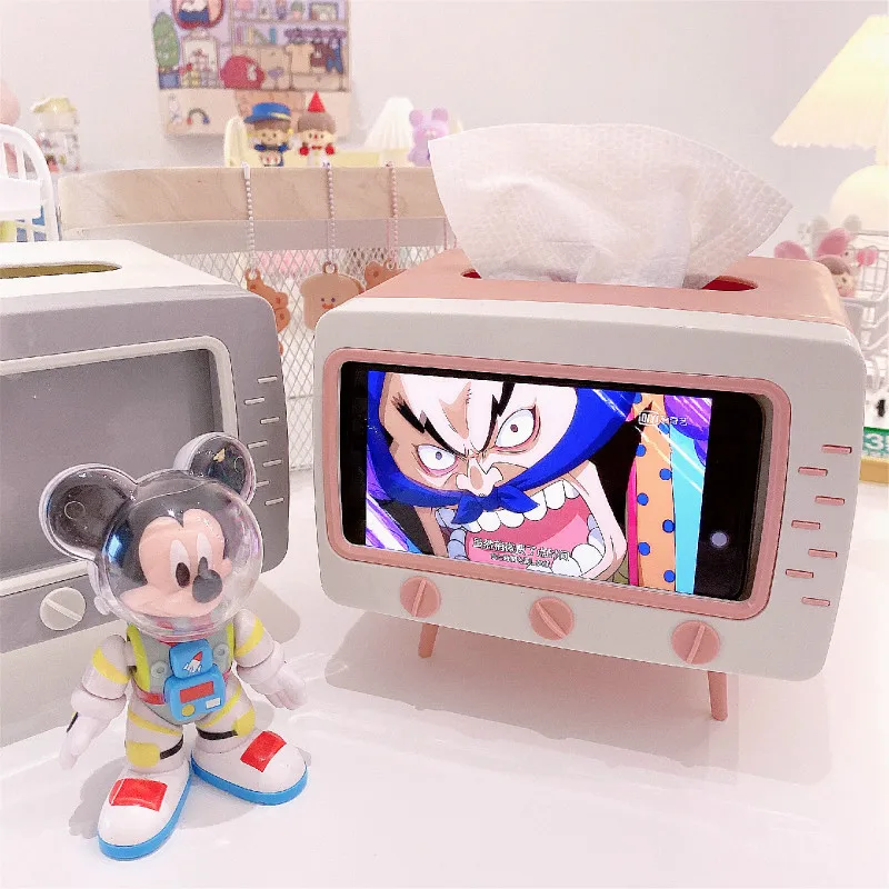 2020 креативная коробка для салфеток под телевизор дозатор держателя бумаги