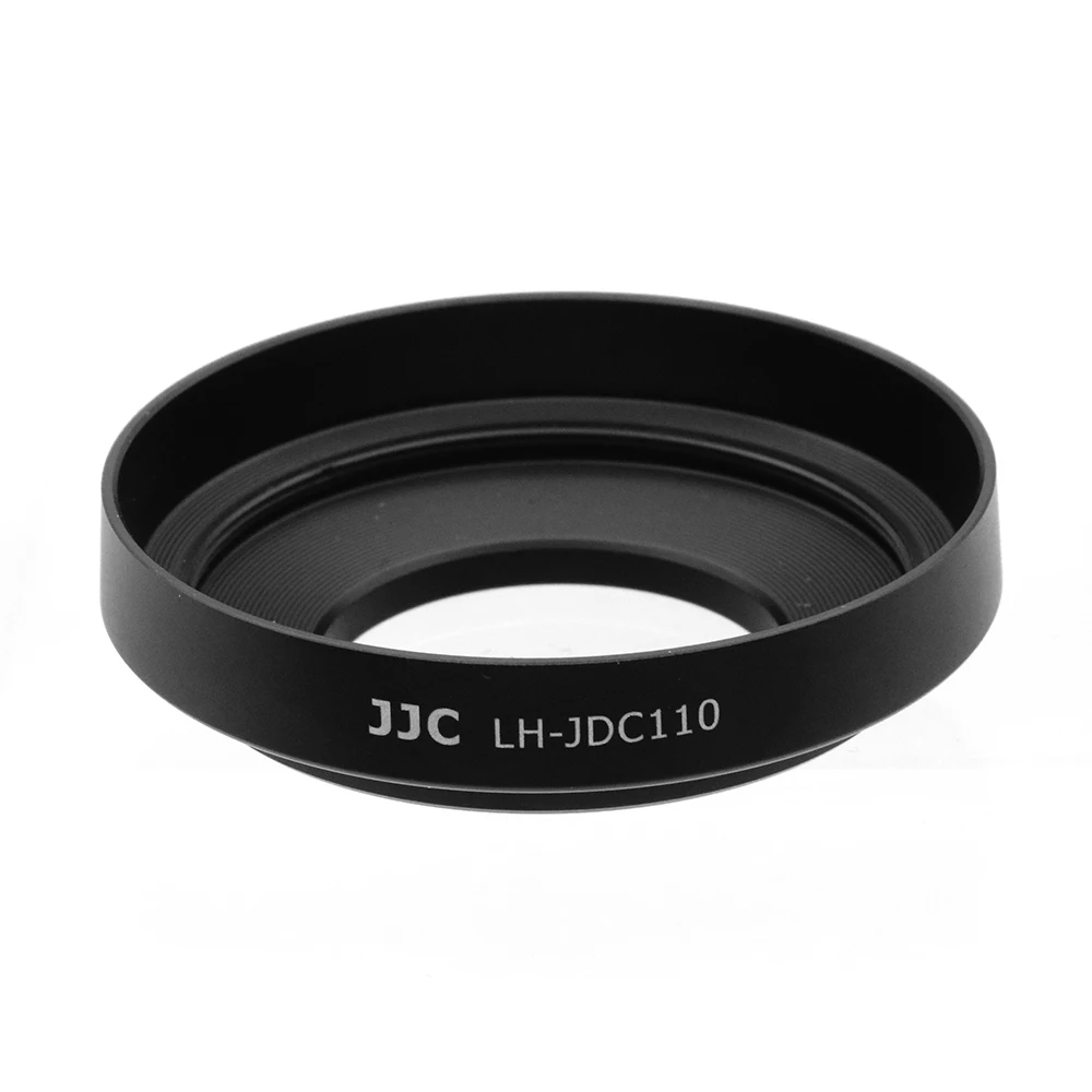 

LH-JDC110 Srew-in Metal Lens Hood for Canon G1X Mark III camera , with Lens Cap and Lens Keeper , Replacement for LH-DC110