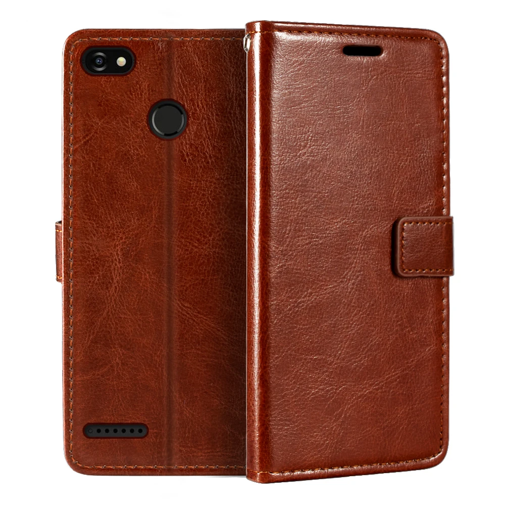 

Case For ZTE Blade A3 2017 Wallet Premium PU Leather Magnetic Case Cover With Card Holder And Kickstand For ZTE Blade A3 2017