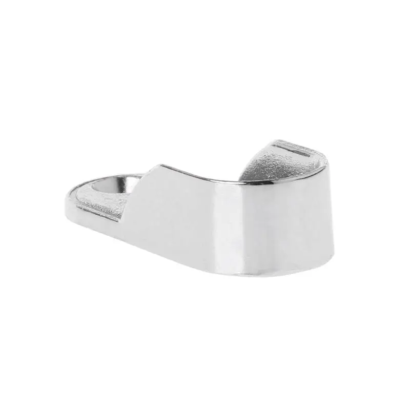 

P15F 2pcs Wardrobe Clothes Tube Support Closet Rod End Bracket Thickening Holder
