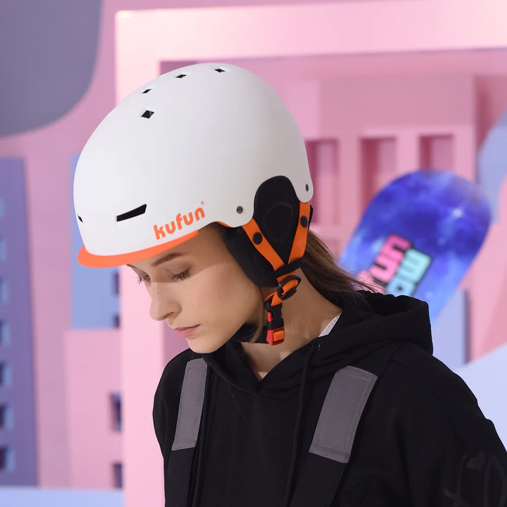 Шлем Kufun для лыж сноуборда зимних видов спорта велоспорта снега мужчин женщин