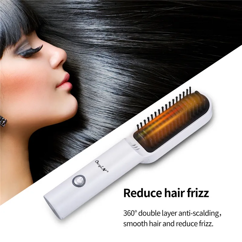 Профессиональный Выпрямитель для волос CkeyiN электрический беспроводной