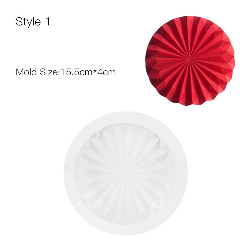 Силиконовые формы для тортов муссов украшения выпечки инструменты шоколадной