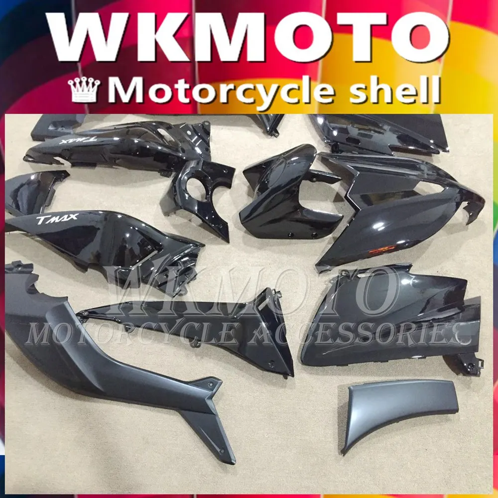

New Complete Motorcycle Fairings Kit for YAMAHA TMAX530 Tmax 530 2012 2013 2014 12 13 14 T-MAX tmax530 Custom Gray Yellow