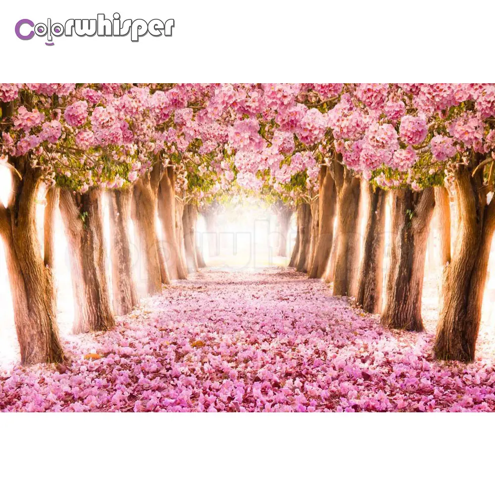 Алмазная картина полностью квадратная/круглая дрель Вишневое дерево Пейзаж