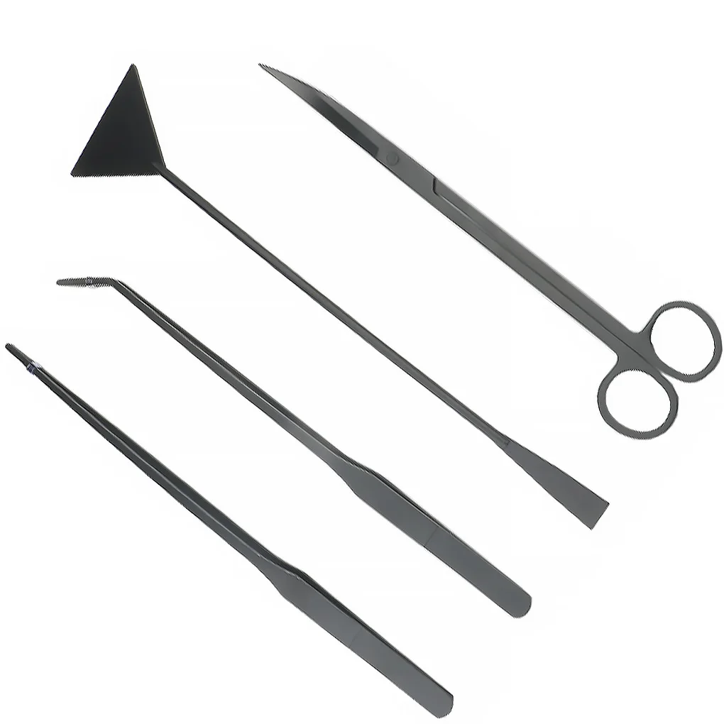 

Aquatic Scissors Package Stainless Steel Shear for Plant Non-Slip Handle Cleanup Tool