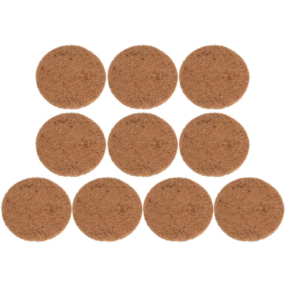 

10pcs Pigeon Breeding Eggs Mat Nest Coconut Coir Mat Accessory Bird Mat