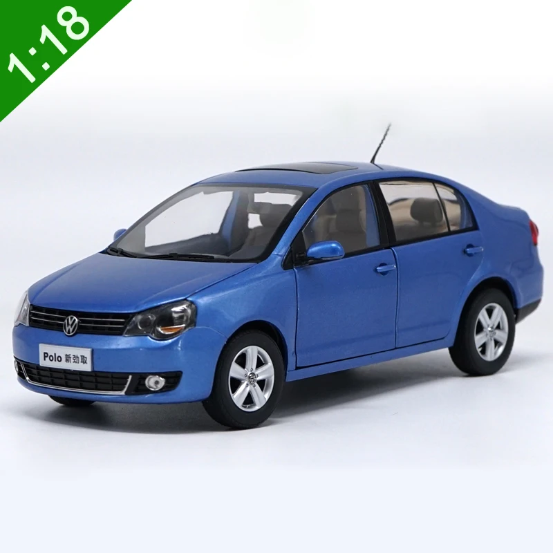 1:18 Высокая тщательная VW POLOSedan сплав модель автомобиля статические металлические модельные автомобили с оригинальной коробкой для коллекционирования подарок