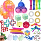 Набор силиконовых игрушек для снятия стресса, для детей и взрослых