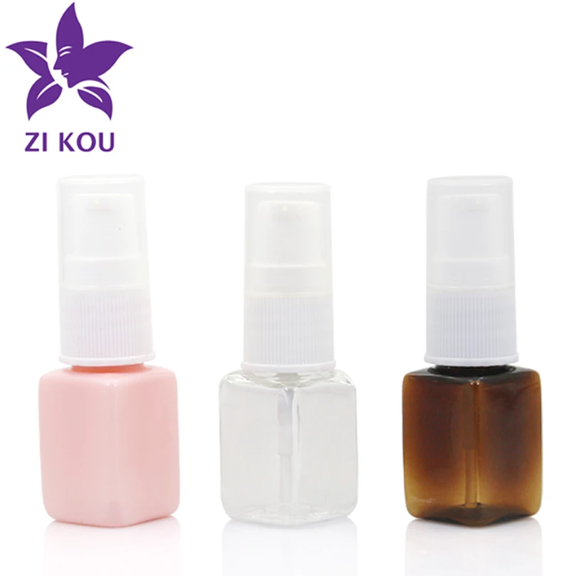 Диспенсер для косметики розовый/коричневый 10 мл 1 шт.|Многоразовые бутылки| |