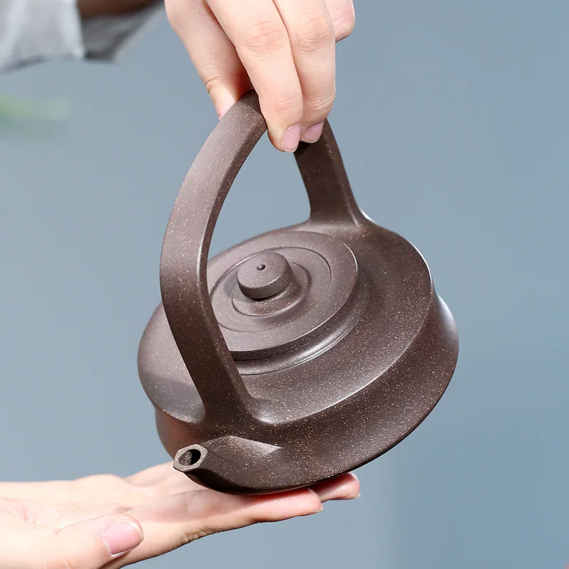 Verkaufen Chang Tao 】 Yixing Erze Sind Empfohlen Für Teekanne TaoShunQing Reine Manuelle Shark PI Wand 310 Cc