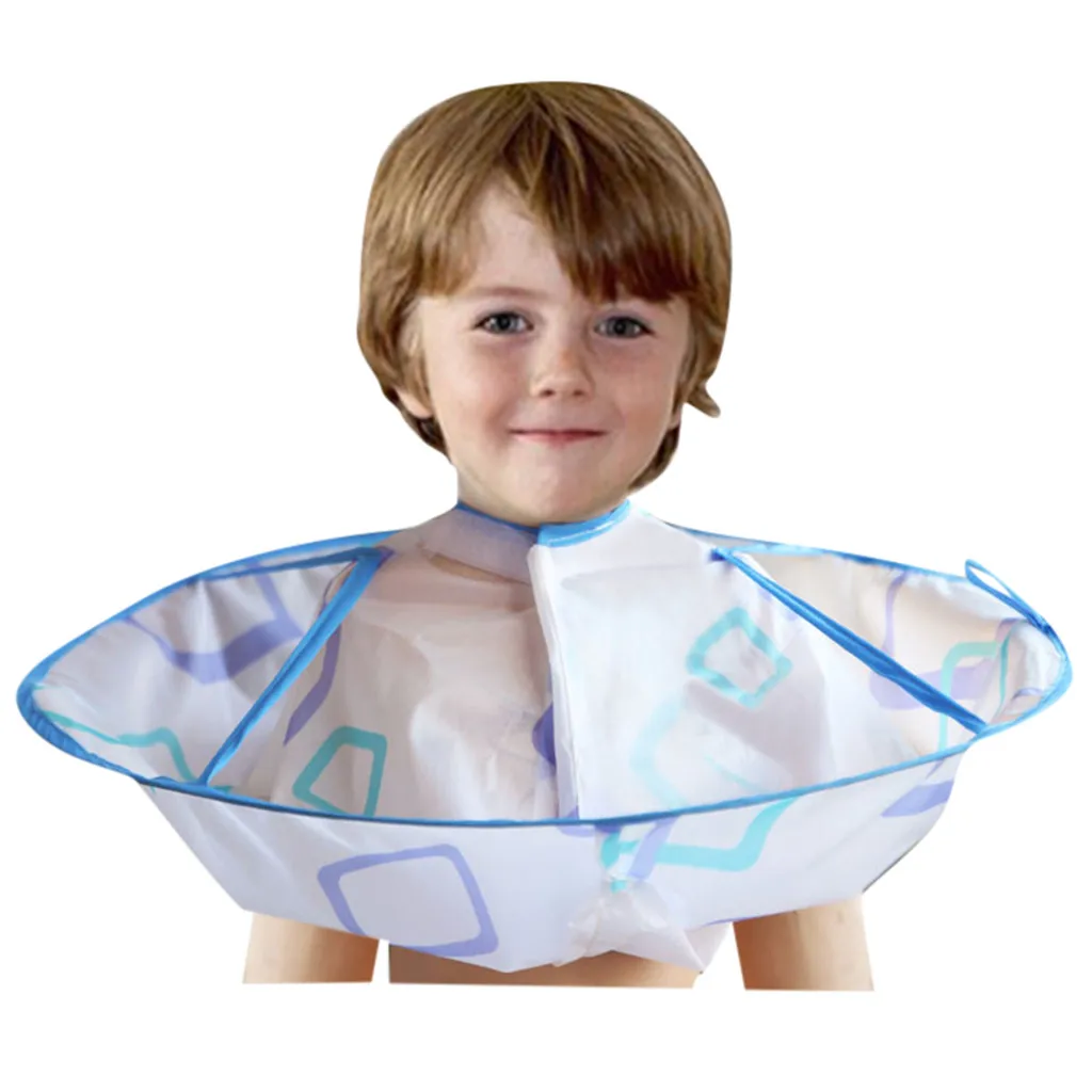 

Kids Boy Hair Cutting Cape Gown Hairdresser Barber Apron Hairdressing Children Girls Boys Hair Cut Cloak