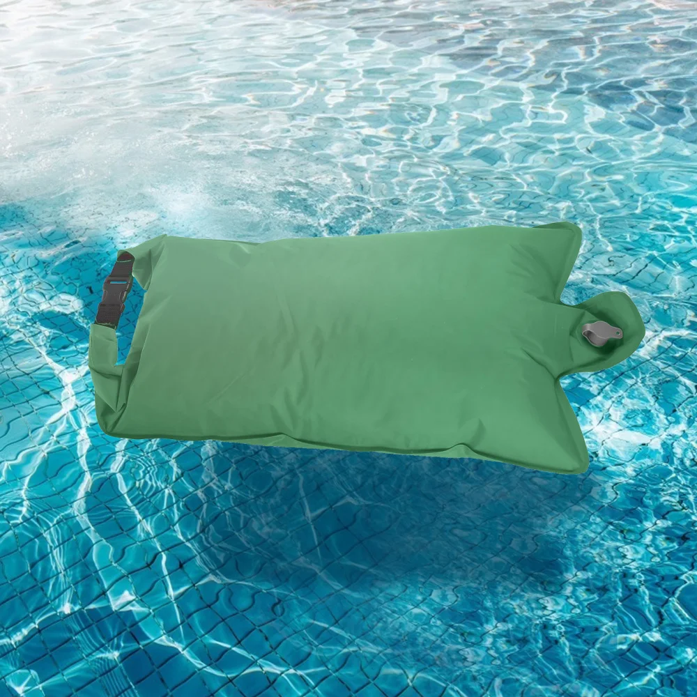 

1pc Manual Press Type TPU Bag Inflatable Water Bag Outdoor Portable Bag