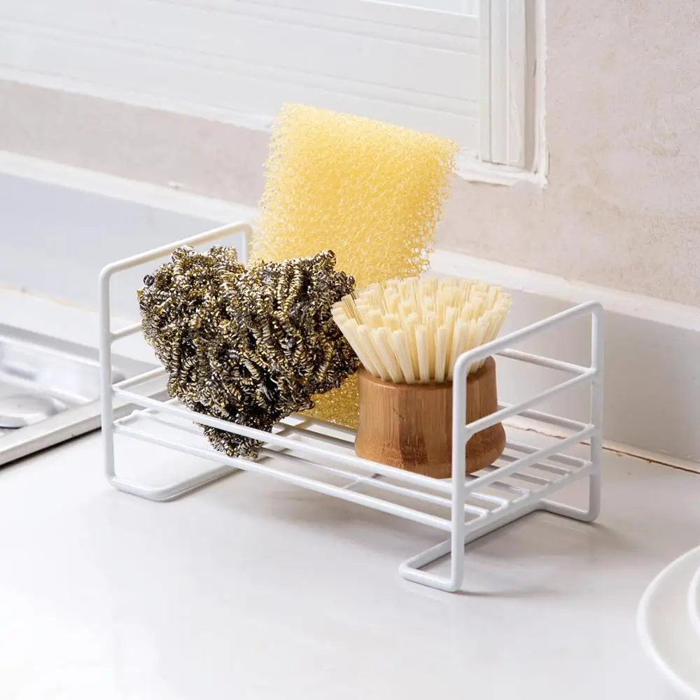 Кухонный держатель для губки мыла полка хранения органайзер раковины тряпка