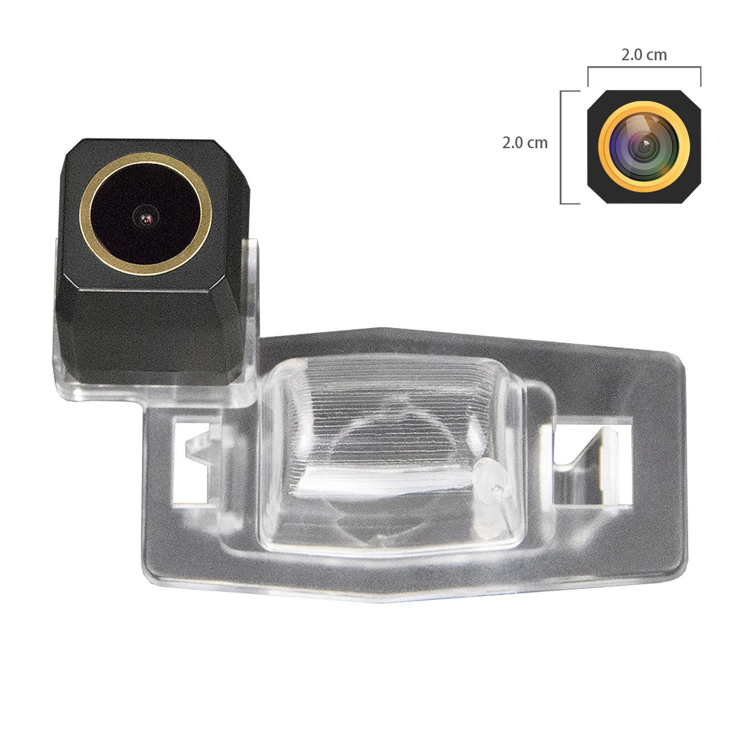 

Misayaee Golden HD Car Rear View Reverse Camera Plate Light for Mazda 323 2003~2012 Allegro 2003~2012 Familia 2003~2012 Premacy