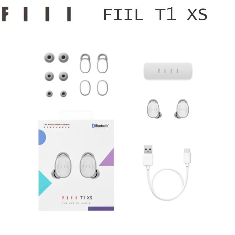 

FIIL T1XS True Wireless Noise Reduction Earphone Music Sport Heatset Bluethooth 5.2 Earbuds With Microphone For Xiaomi Huawei