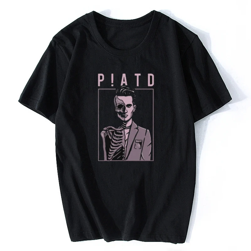 

Panic! At The Disco PATD Death of The Bachelor Black Unisex Men/Woman T Shirt Aesthetic Clothes Camisetas Hombre Vintage T Shirt