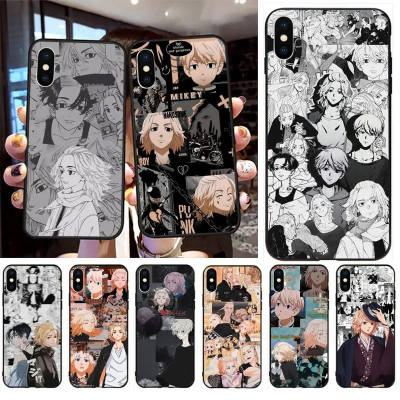 

Tokyo Revengers manjiro sano Phone Case for iphone 12 13 Mini SE 2020 5 5S 6 6S Plus 7 8 Plus X XR XS 11 Pro Max Fundas cover