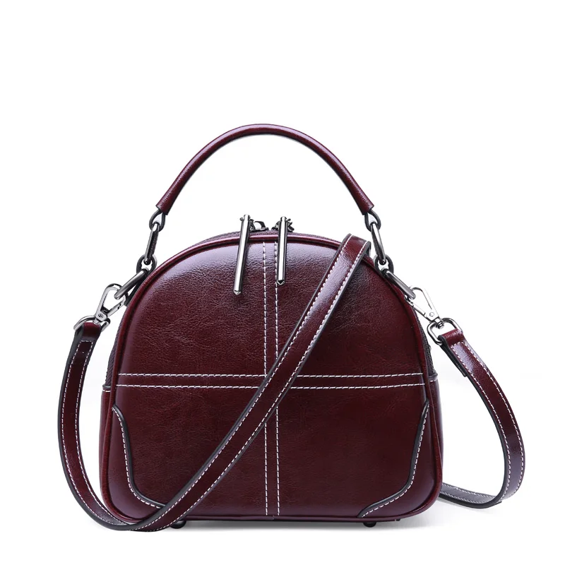 Маленькие женские сумки из натуральной кожи новая дизайнерская сумка через